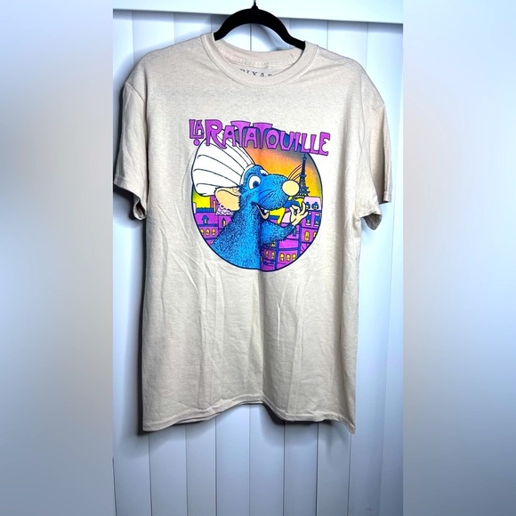 pixar Other - Y2K 90s new look #La Ratatouille Graphic T-Shirt M Pixar
